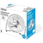 Jocca - Industrial Floor Fan, 25W, Quiet, Desktop Recliner, 2 Speed, Compact| Fan 3 Metal Blades| With Handle, Simple Use,
