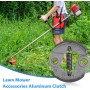 Embrague de Repuesto para Herramientas de Jardinería, Compatible con Desbrozadoras de 43cc y 52cc, Fácil Instalación, Diámetro