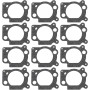 LT Easiyl 16pcs Juntas de Filtro de Aire Junta de Carburador Junta de Filtro de Aire Pieza de Repuesto 691894 273364 Compatible
