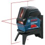 Bosch Professional Nivel láser GCL 2-15 (láser rojo, interior, con puntos de plomada, alcance: 15 m, 3 pilas AA, soporte