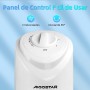 Aigostar Tower Fan, 3 Speeds, Quiet, 85° Oscillation, 82 cm High, Compact Design, Easy Installation, Low Consumption 45W, White,