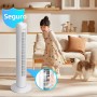 Aigostar Tower Fan, 3 Speeds, Quiet, 85° Oscillation, 82 cm High, Compact Design, Easy Installation, Low Consumption 45W, White,