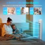 Aigostar Tower Fan, 3 Speeds, Quiet, 85° Oscillation, 82 cm High, Compact Design, Easy Installation, Low Consumption 45W, White,