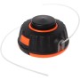 Uadme Cabezal Desbrozadora Universal, Cabezal de Corte P25, Cabezal de Corte de Desbrozadora, para ＭcCulloch B26PS Rep