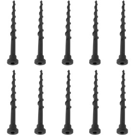 eMagTech 10x Tornillos para Estación de Carga de Cortacésped Compatible con Husqvarna Automower 105 305 308 Longitud 13,7 Cm