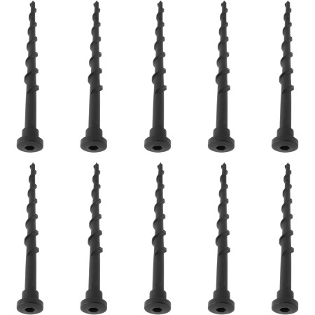 eMagTech 10x Tornillos para Estación de Carga de Cortacésped Compatible con Husqvarna Automower 105 305 308 Longitud 13,7 Cm