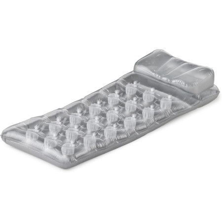 Intex 58894EU - Colchoneta Hinchable 18 Vasos Plata + Almohada 188x71 cm