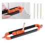 flintronic Medidor de Contornos, 10"/250MM Herramienta de Medición de Perfil Irregular, para la medición precisa de baldosas en