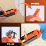 flintronic Medidor de Contornos, 10"/250MM Herramienta de Medición de Perfil Irregular, para la medición precisa de baldosas en