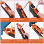 flintronic Medidor de Contornos, 10"/250MM Herramienta de Medición de Perfil Irregular, para la medición precisa de baldosas en
