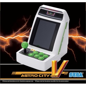 SEGA Astro City Mini V (Mini Plug n Play Arcade) Mini Console with 22 Build-in Games