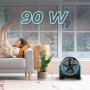 Cecotec Ventilador Industrial de Suelo EnergySilence 900 FloorFlow. 30W, Diámetro 9 Pulgadas, 2 Velocidades, 3 Aspas