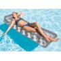 Intex 58894EU - Colchoneta Hinchable 18 Vasos Plata + Almohada 188x71 cm