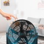 Cecotec Ventilador Industrial de Suelo EnergySilence 900 FloorFlow. 30W, Diámetro 9 Pulgadas, 2 Velocidades, 3 Aspas