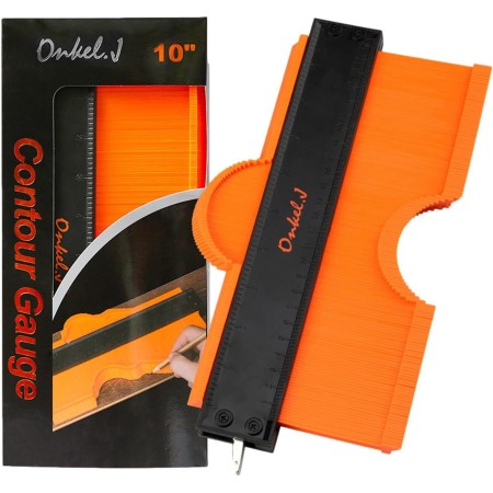 Qihuyi Contorno con Bloqueo - Duplicadora perfiles con Cerradura | Herramienta Contorno y Forma Calibre Superior, Herramienta