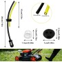YFPOPONE Kit de manguera de gasolina, 14 piezas de repuesto de goma para desbrozadora, manguera universal de gasolina con