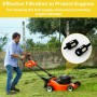 YFPOPONE Kit de manguera de gasolina, 14 piezas de repuesto de goma para desbrozadora, manguera universal de gasolina con