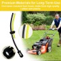YFPOPONE Kit de manguera de gasolina, 14 piezas de repuesto de goma para desbrozadora, manguera universal de gasolina con