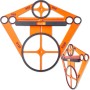 Plantilla de plantilla para agujeros de azulejos, plantilla geberit, rack, herramienta de nivelación de cartongps