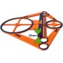 Plantilla de plantilla para agujeros de azulejos, plantilla geberit, rack, herramienta de nivelación de cartongps