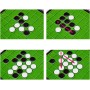 TAPTAP ARCADE FC34812 BANDAI - Multicolor- Dispositivo de juegos electrónico tamaño de Palma - maquina recreativa retro, incluye