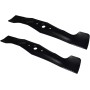 perfektGarten 2 cuchillas de cortacésped de 53 cm compatibles con Honda HRG 536 C HRH 536 HRB 535 HRD 536 72511-VE1-651
