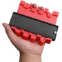 Replicador de Contorno con Cerradura Medidor de Contorno, Conectable Medidor de Contornos, Herramienta de Medición de Perfil