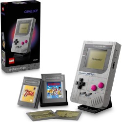 LEGO Super Mario Game Boy - Kit de Maquetas para Adultos con 2 Cartuchos de Videojuegos Inc. Zelda: Link's Awakening y Super