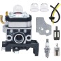 Kit Carburador para Honda GX35 GX25 UMK435E UMK425E UMS425E HHB25 FG110, JRISBO Repuestos Motor y Desbrozadora y Soplador