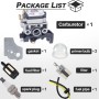 Kit Carburador para Honda GX35 GX25 UMK435E UMK425E UMS425E HHB25 FG110, JRISBO Repuestos Motor y Desbrozadora y Soplador