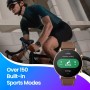 Amazfit GTR 3 Pro 46mm Smartwatch Deportivo Pantalla AMOLED Frecuencia Cardíaca Sueño Estrés Monitorización de SpO2 150+ Modo-