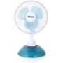 Orbegozo TF 0219 – 2 in 1 Desktop Fan, Clamp and Desktop Fan, Power 8 W, 2 Speeds, Propeller Diameter 15 cm