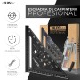 KLRStec Escuadra de Carpintero Profesional – Juego de Herramientas para la madera multifunción. Lapiz de carpintero y minas de