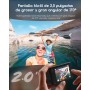 COOAU Nueva Cámara Deportiva 4K60fps 64MP WiFi Pantalla táctil con micrófono Externo Cámara subacuática 40M Type-C EIS