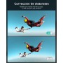 COOAU Nueva Cámara Deportiva 4K60fps 64MP WiFi Pantalla táctil con micrófono Externo Cámara subacuática 40M Type-C EIS