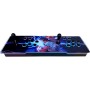 Arcade Machine Console with 28000 Retro Games and 3D Games with Color Changing LEDs and Sound System and Oval Joysticks