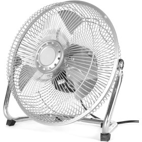UBOON Desktop and Floor Table Fan 9 Inches 23 cm for Computer Desk, Laptop, Compact Size 38 W, 220 V, Stand and Metal Blades, 3