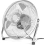 UBOON Desktop and Floor Table Fan 9 Inches 23 cm for Computer Desk, Laptop, Compact Size 38 W, 220 V, Stand and Metal Blades, 3