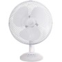 Russell Hobbs Portable Desk Fan, 12 Inch Lightweight 3 Speeds Wide Angle Oscillation Powerful Airflow Quiet for Bedroom Office