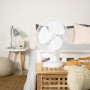 Russell Hobbs Portable Desk Fan, 12 Inch Lightweight 3 Speeds Wide Angle Oscillation Powerful Airflow Quiet for Bedroom Office