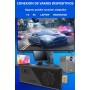 Retro Game Console M8 Black with Over 10000 Games, Easy to Install, Two Controls to Play with Your Friends, Compatible with