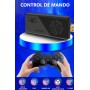 Retro Game Console M8 Black with Over 10000 Games, Easy to Install, Two Controls to Play with Your Friends, Compatible with