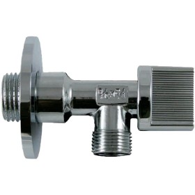 Llave de escuadra M-M (1/2"x3/8") con cierre antical