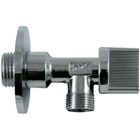 Llave de escuadra M-M (1/2"x3/8") con cierre antical