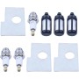 Adefol Filtro de combustible de aire Bujía Kit de piezas de repuesto para Stihl 017, 017C, 018, 018C, MS170, MS170C, MS180-1130