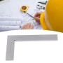 Regla Cuadrada de Ingeniero de Acero Al Carbono Ergonómico de Alta Precisión para Escuadra de Carpintería