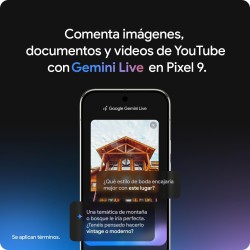 Google Pixel 9 Pro XL - Smartphone Android Desbloqueado con Gemini, Sistema de cámara Trasera Triple, batería con una autonomía