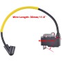 Latuwa 848H707122 - Módulo de bobina de encendido para desbrozadora de gasolina RedMax BCZ-4500 BCZ-5000 BCZ-4505 BCZ-5010