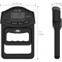 CAMRY Dinamómetro digital de mano, medidor de fuerza de agarre, captura automática, agarre electrónico de potencia