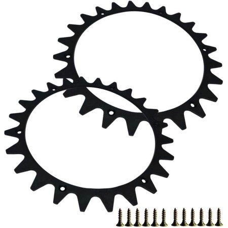 PETSTIBLE 2 puntas robóticas para cortacésped L de 225 mm, ruedas de tracción antideslizantes para modelos Landroid, WR153E